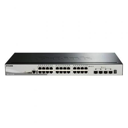 D-Link DGS-1510-28X/E Switch SmartPro 28 Puertos, 24x RJ45 Gigabit (10/100/1000 Mbps) y 4x 10G SFP+